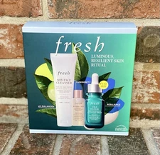 Fresh Luminous Resilient Skin Ritual Set Trio New in Box Full size