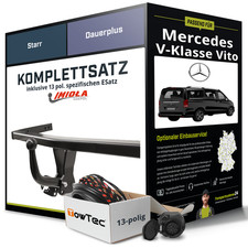 Anhängerkupplung starr für MERCEDES V-Klasse Vito +ESatz NEU PKW