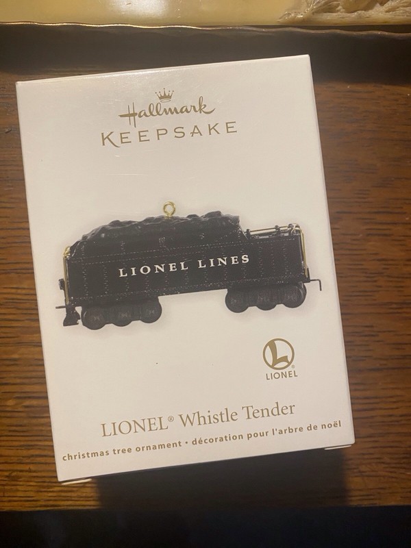 Lionel Whistle Tender 2011 Hallmark Ornament Qxi12177