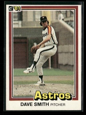 1981 Donruss - Dave Smith #23 Astros