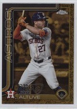 2025 Topps Gilded Collection /99 Jose Altuve #46 tw0