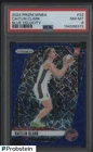 2024 Panini Blue Velocity Prizm WNBA #22 Caitlin Clark Fever RC Rookie PSA 8