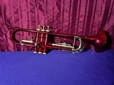 Roy Benson Red TR101 Bb Trumpet with Hard Case