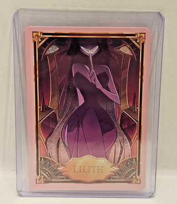 カードダスその他 HAZBIN HOTEL Trading Card Lilith Hazbin Hotel Card - Lilith 53/50 SECRET RARE PINK FOIL - 2nd