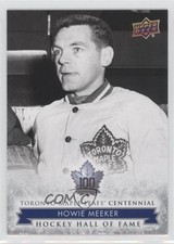 2017 Upper Deck Toronto Maple Leafs Centennial Hall of Fame Howie Meeker t3w