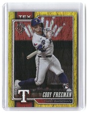 Cody Freeman #/399 2026 Topps Yellow Holo Foil