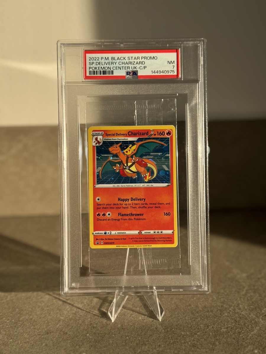 Special Delivery Charizard SWSH075 Sealed - PSA 7 Pokemon Center