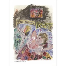 TERECHKOVITCH Kostia - Lithographie originale "Les deux servantes" 38x28cm - 196