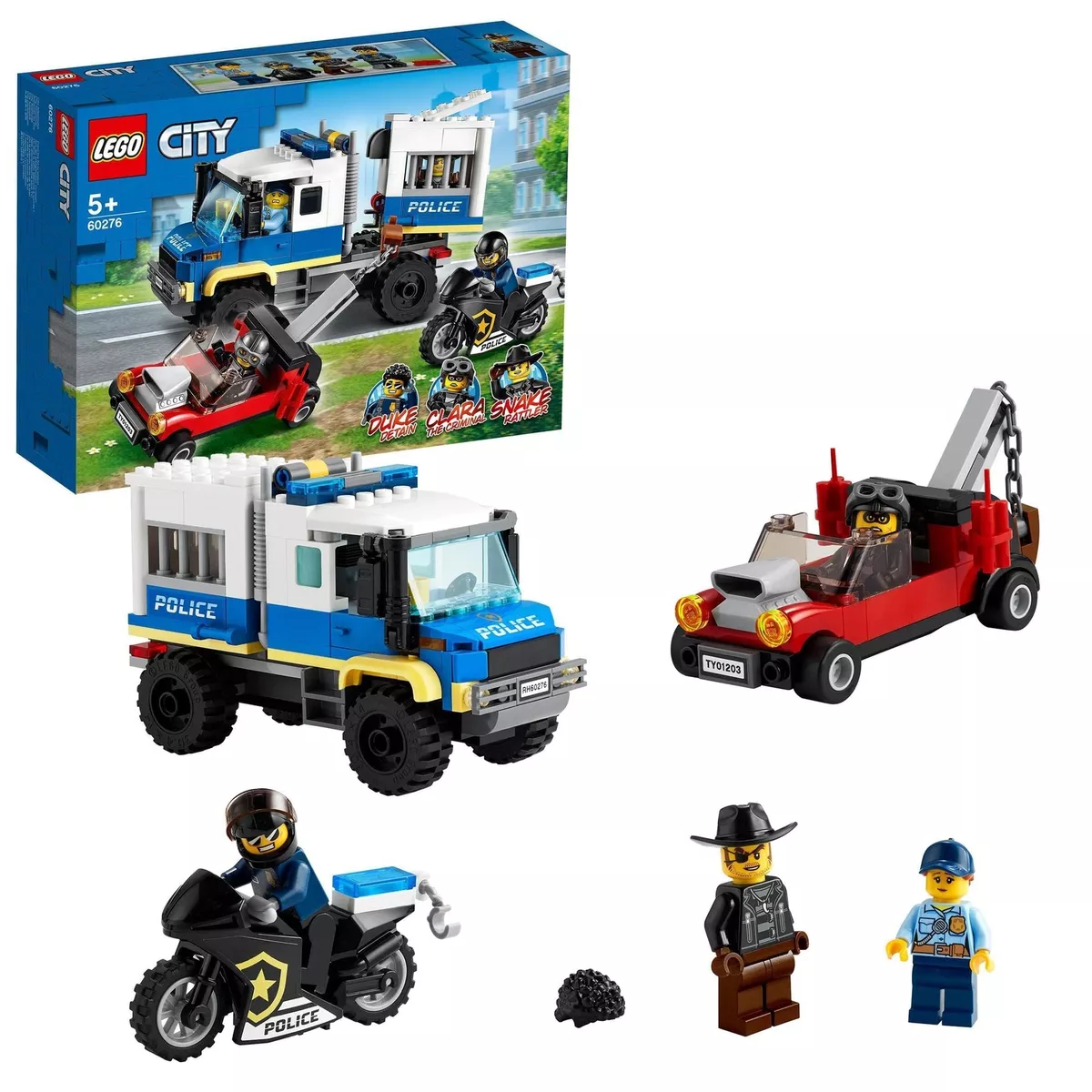 Lego police and thief hot sale