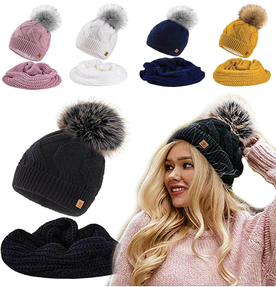 Fleece hat shop womens
