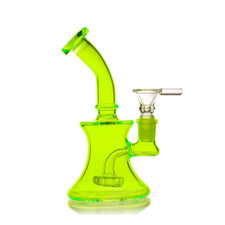 RORA 6'' Small Hookah Glass Bong Smoking Tobacco Water Pipe 14mm Shisha Bowl