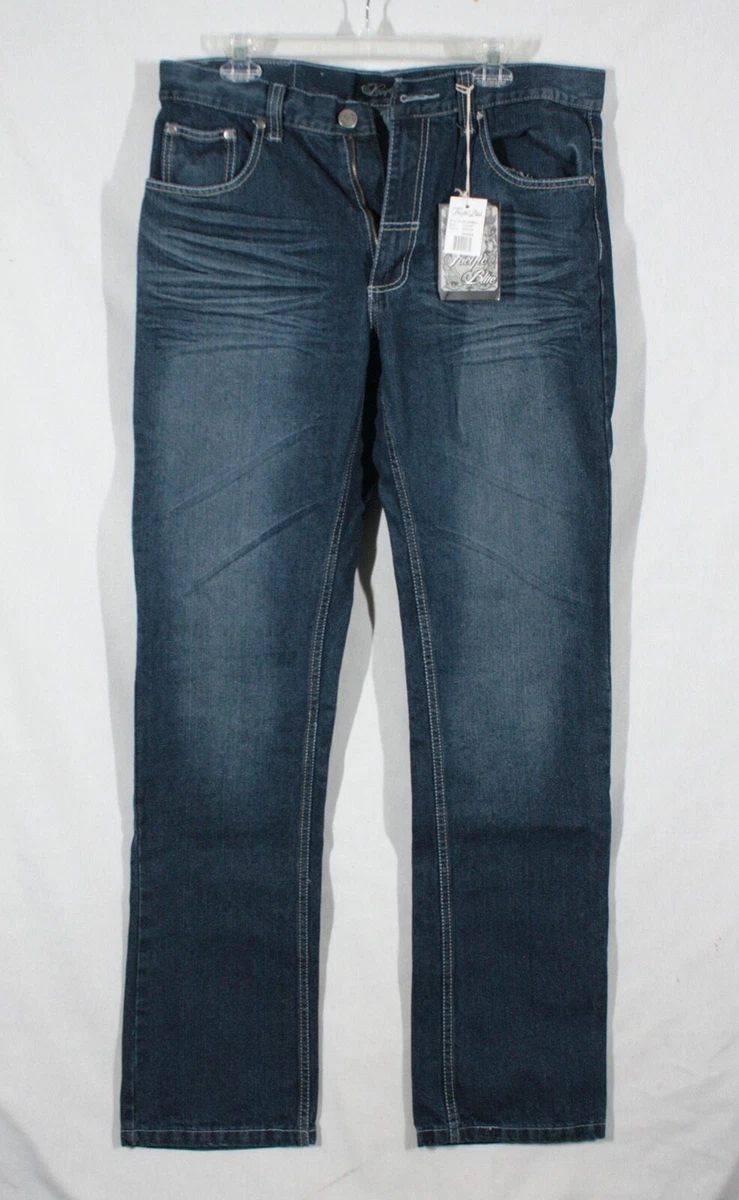 PACIFIC BLUE JEANS CO MENS BLUE JEANS SIZE MEDIUM 34 34 NEW WITH