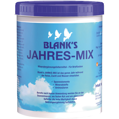 Schröder Tollisan Blanks Jahres Mix Tauben 1kg Mineralfutter Mineralergänzung