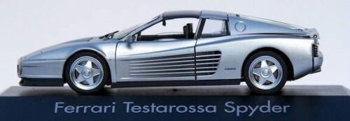 Herpa # 10344 Ferrari Testarossa Spyder Automobile - 1:43 Scale - Silver - Afbeelding 1 van 1