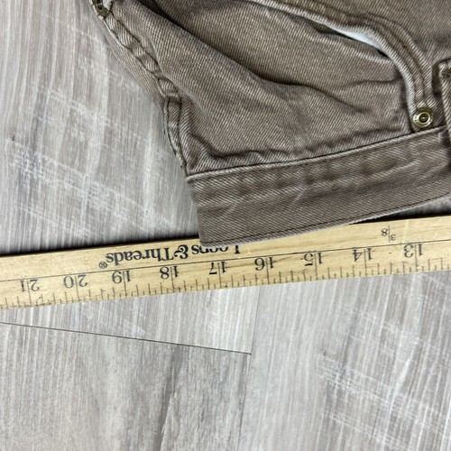 Jeans Wrangler Auténticos G9651WT Calce Recto 34x31* Beige Tostado Bueno Usado en Excelente Condición - Imagen 8 de 12