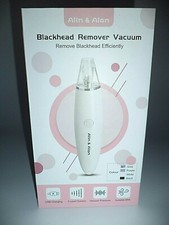 Blackhead Remover Vacuum Pore Cleaner Alin  Alan Electric Suction Device White
