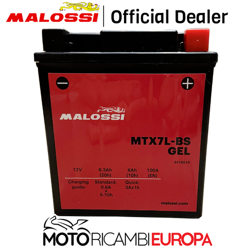 Batterie 12V 8Ah Pour Yamaha X-MAX 125 Ie 4T LC (Euro 3, 2009-2013) - Référence YTX9BS