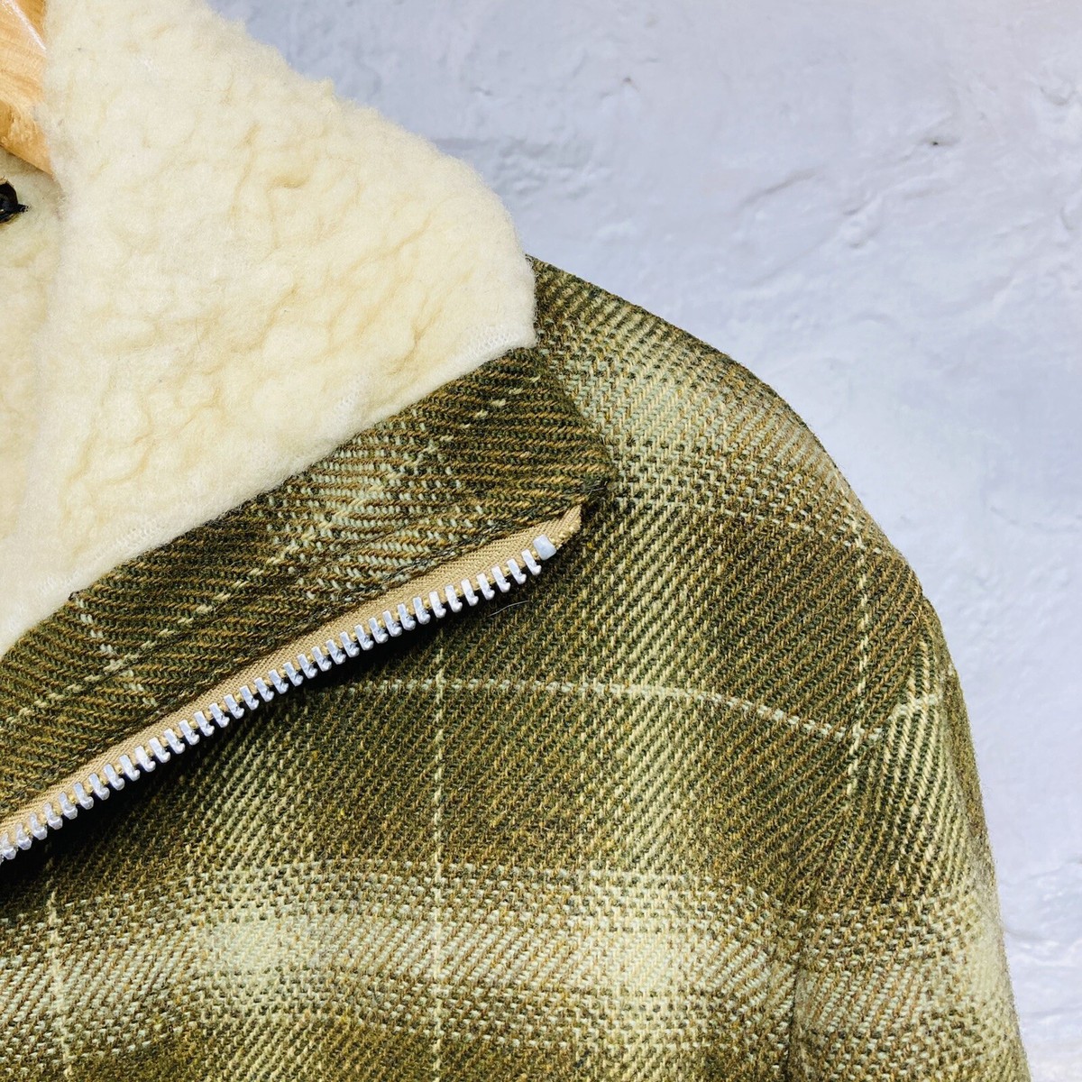 【期間限定】Pendleton Plaid Wool Jacket 70's Vintage 70s Pendleton Wool Jacket Top Coat Plaid Quilted