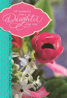 Religious HAPPY EASTER Card FOR DAUGHTER, The Beauty of Spring by DaySpring + 