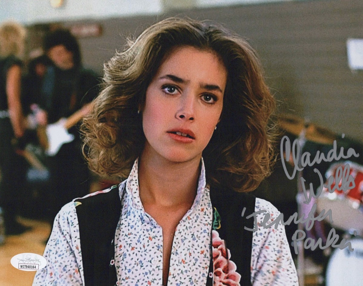 ト*ー様 バックトゥザフューチャー 35周年 クラウディア ウェルズ 直筆サイン CLAUDIA WELLS Signed BACK TO THE FUTURE 8x10 Photo Autograph JSA