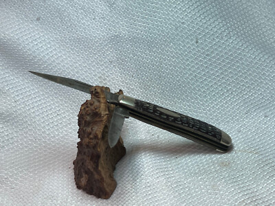 VTG Case XX 6207 Mini Trapper 5 Dot 1975 2 Blade Folding Pocket