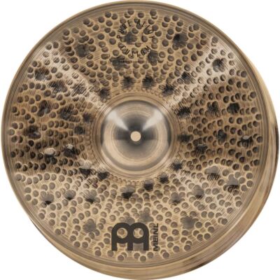 Meinl Pure Alloy Custom Extra Thin Hammered Hi Hat Cymbals 15''