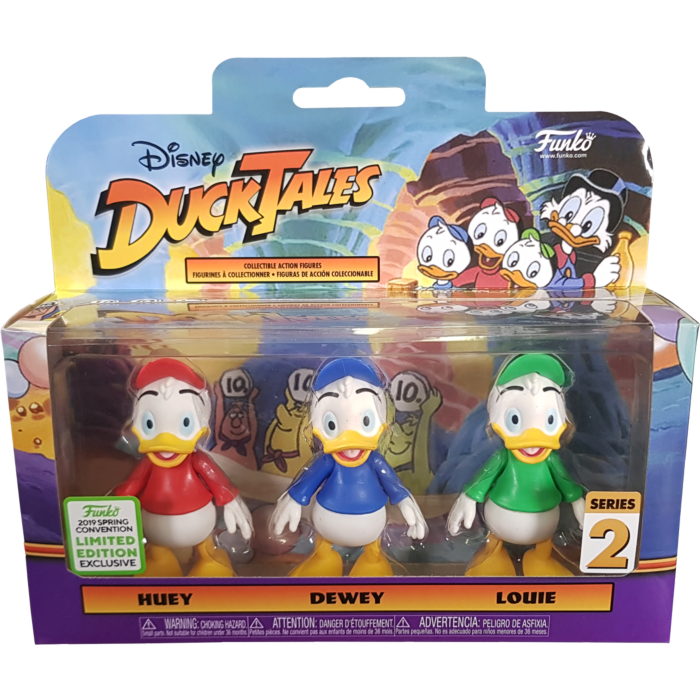 Disney DUCKTALES HUEY DEWEY AND LOUIE FIGURES Funko 2019 Exclusive