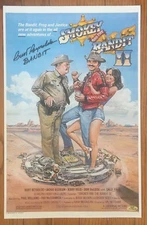 Burt Reynolds Signed Smokey And The Bandit II 11x17 Movie Poster Cert HOLO