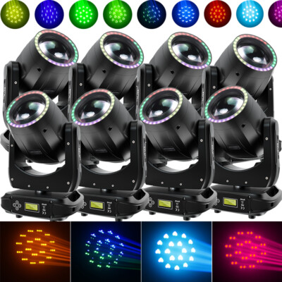 200W DMX Moving Head Light 15Gobo Stage Sharpy Light Prism Beam DJ Club Light US