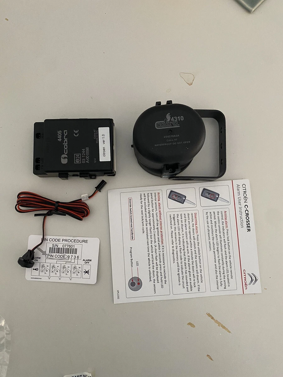 Cobra alarms sale