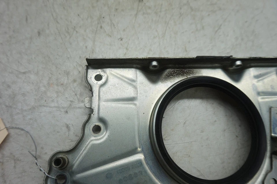 Placa de cubierta de sello de cigüeñal Ford Expedition 2018-2021 OEM 3,5 L CG1E6K301 Foto 2 de 4