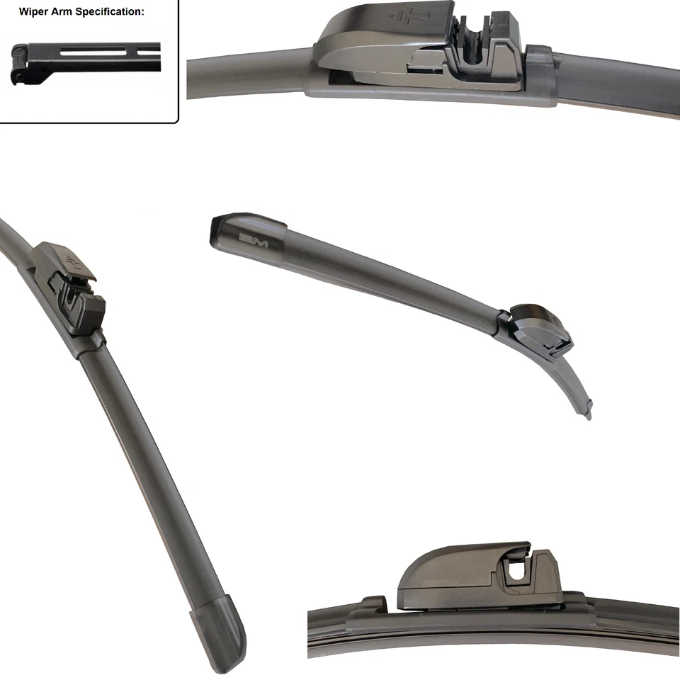 Front Windshield Wiper Blade For MERCEDES-BENZ C320 CLK320 2003-05 CLK 63 AMG - Image 3 of 4