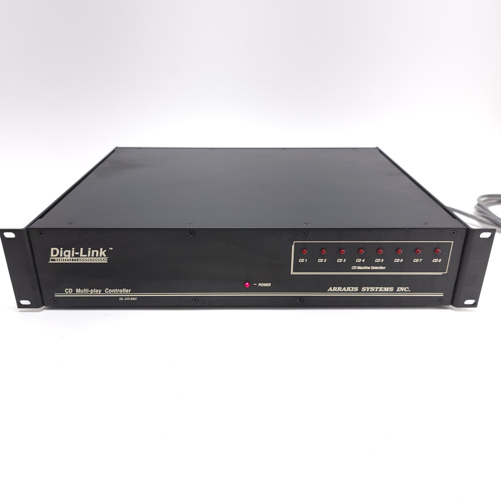 Arrakis dig-link cd multi-play controller radio broadcast equipment untested