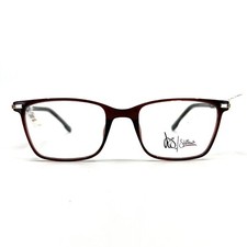 Roberto Steffani RSS 13 COL 10 red Crystal Square Eyeglasses 51[]19 140 mm