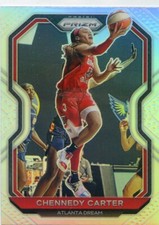 2021 Panini WNBA Prizm CHENNEDY CARTER #49 SILVER PRIZM DREAM