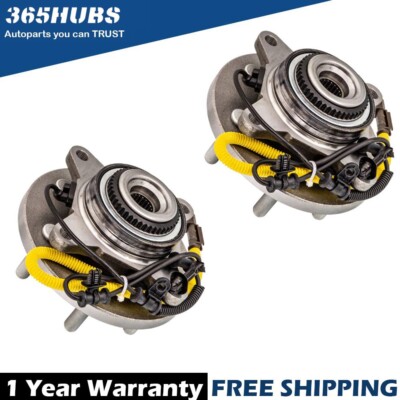 2 Front Wheel Bearing Hub Assembly for 2018 2019-2022 Lincoln Navigator HU515181
