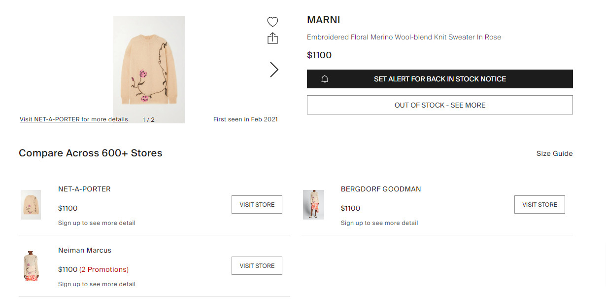 MARNI Cardigan XL Rose 48 EU Knit Wool Mohair Blend Sweater RRP $1100 SOLD OUT image 2