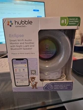 Hubble Connected Eclipse Smart Wi-Fi Audio Monitor And Soother With Night Light