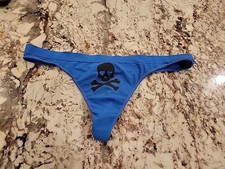 True Vintage VICTORIA'S SECRET PINK YOGA SEAMLESS RARE Thong PANTIES Large