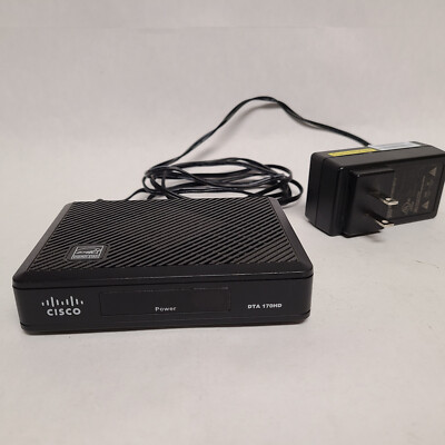 Cisco Cable TV Adapter TV Receiver  DTA 170HD