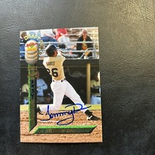 B10 Signature Rookies Draft Picks 1994 Autograph #47 Tommy Davis Baltimore