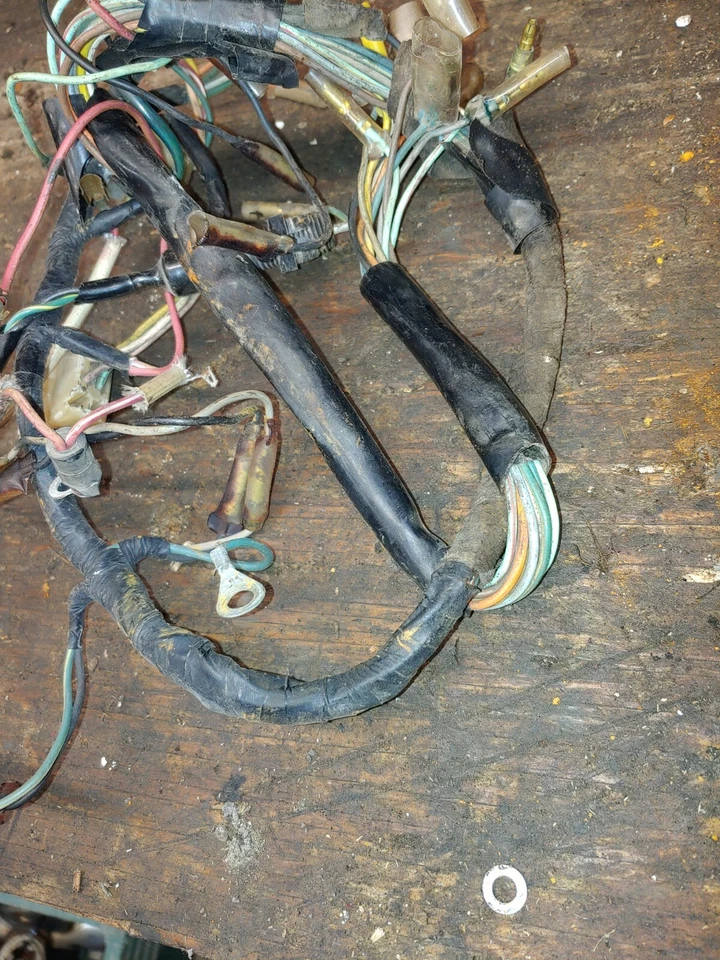 Honda CL100 1972 min arnés de cables Foto 3 de 3