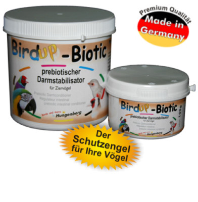 Birdup Biotic 100g für Vögel Prebiotika Darmflora bei Durchfall & Darmstörung