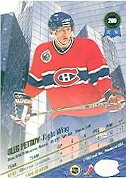 1993-94 Leaf #260 Oleg Petrov - NM - Image 2 of 2