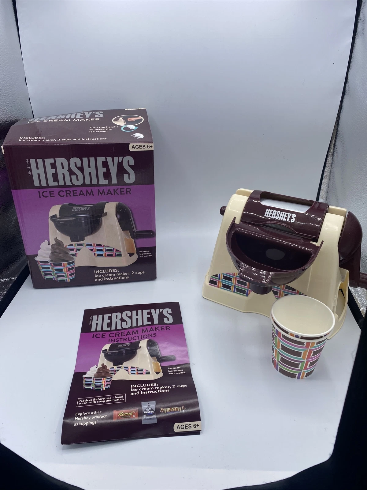 Turn Handle Ice Cream Maker Hershey’s