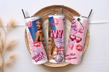 Bicchiere Termico Personalizzato Sabrina Falegname Riutilizzabile 20oz/560ml Rosa Ciliegia