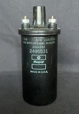 NOS 1973 DODGE CHRYSLER PLYMOUTH IGNITION COIL MOPAR 2495531