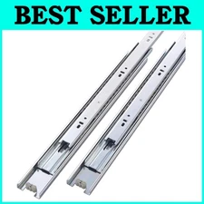 Pack of 10 - 22" Full Extension Drawer Slides, Ball Bearing