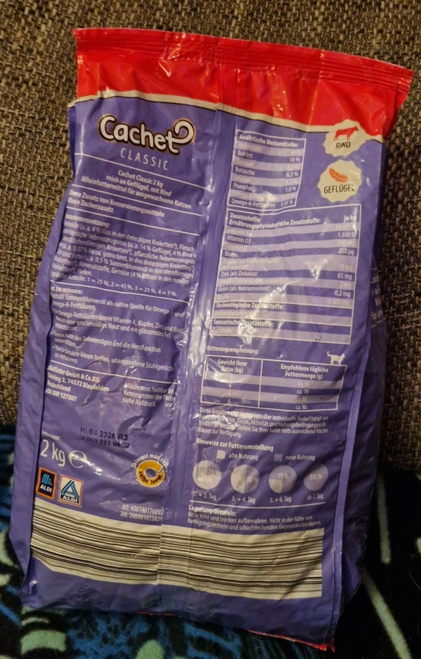 Cachet Classic Trockenfutter - Bild 2 von 4