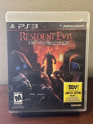 Resident Evil: Operation Raccoon City (Sony PlayStation 3, 2012) CIB Tested